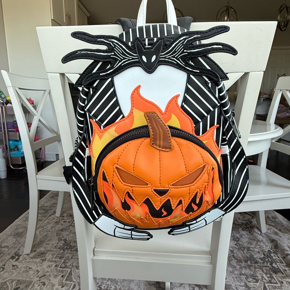 Loungefly Jack Skellington Backpack NWOT